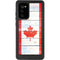 Canada Flag Light Wood Galaxy Note20 5G Waterproof Case